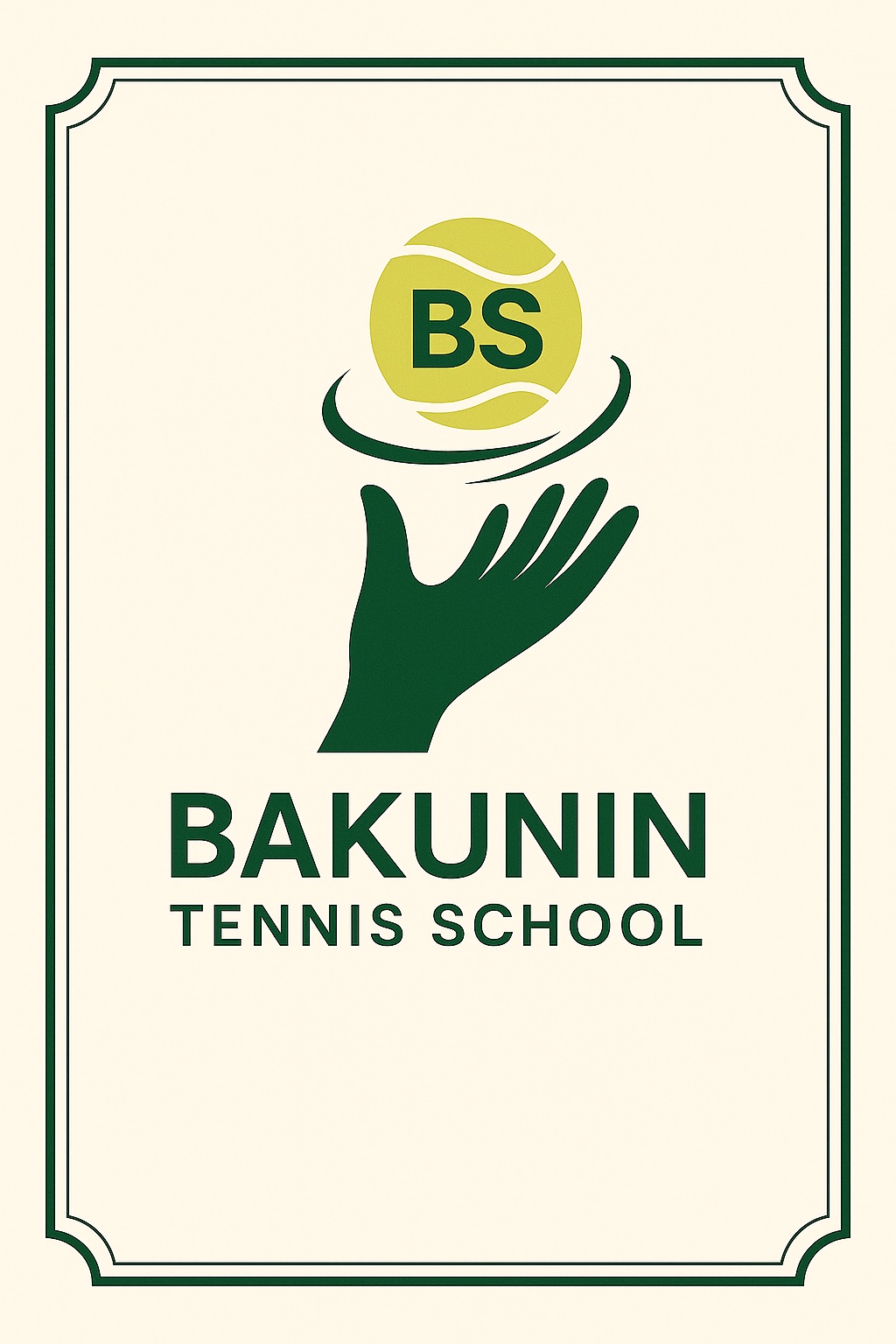 Bakunin Tennis School logo